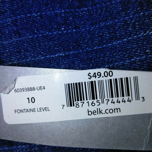 NWT New Directions Weekend Slim Leg Jeans size 10 - Picture 4 of 8